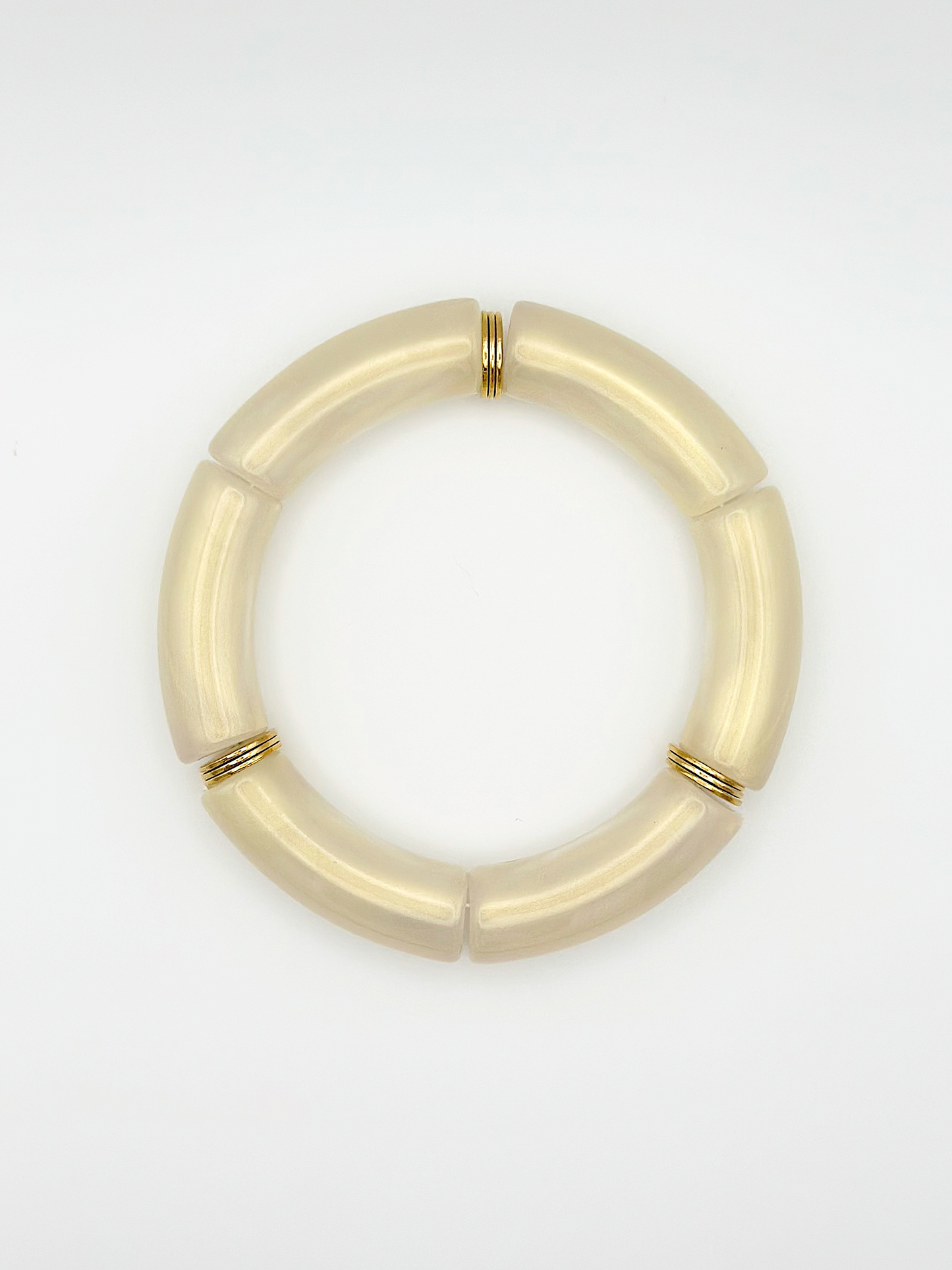 Bracelet tube Nacré