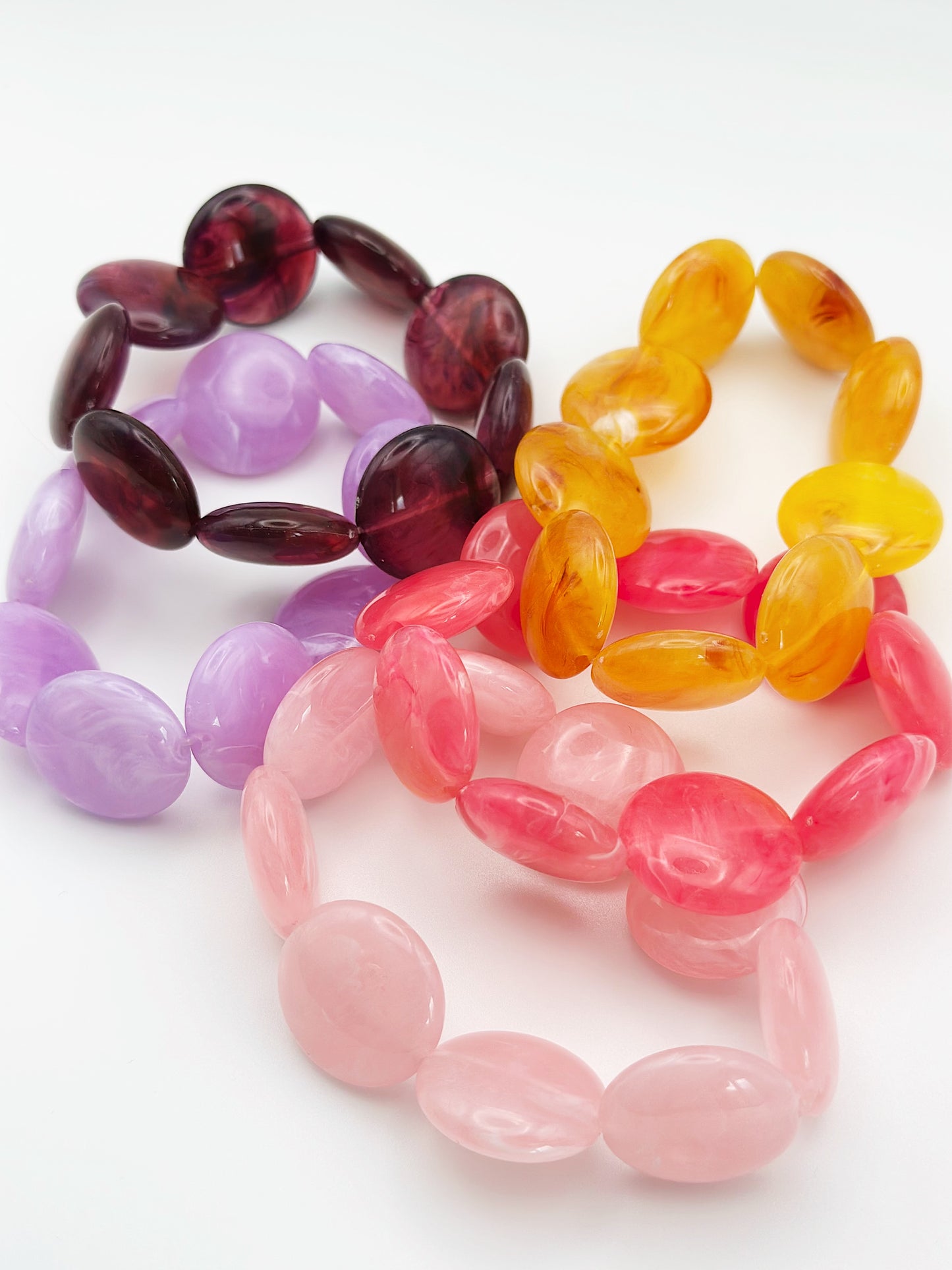 Bracelet Candy - Rose clair