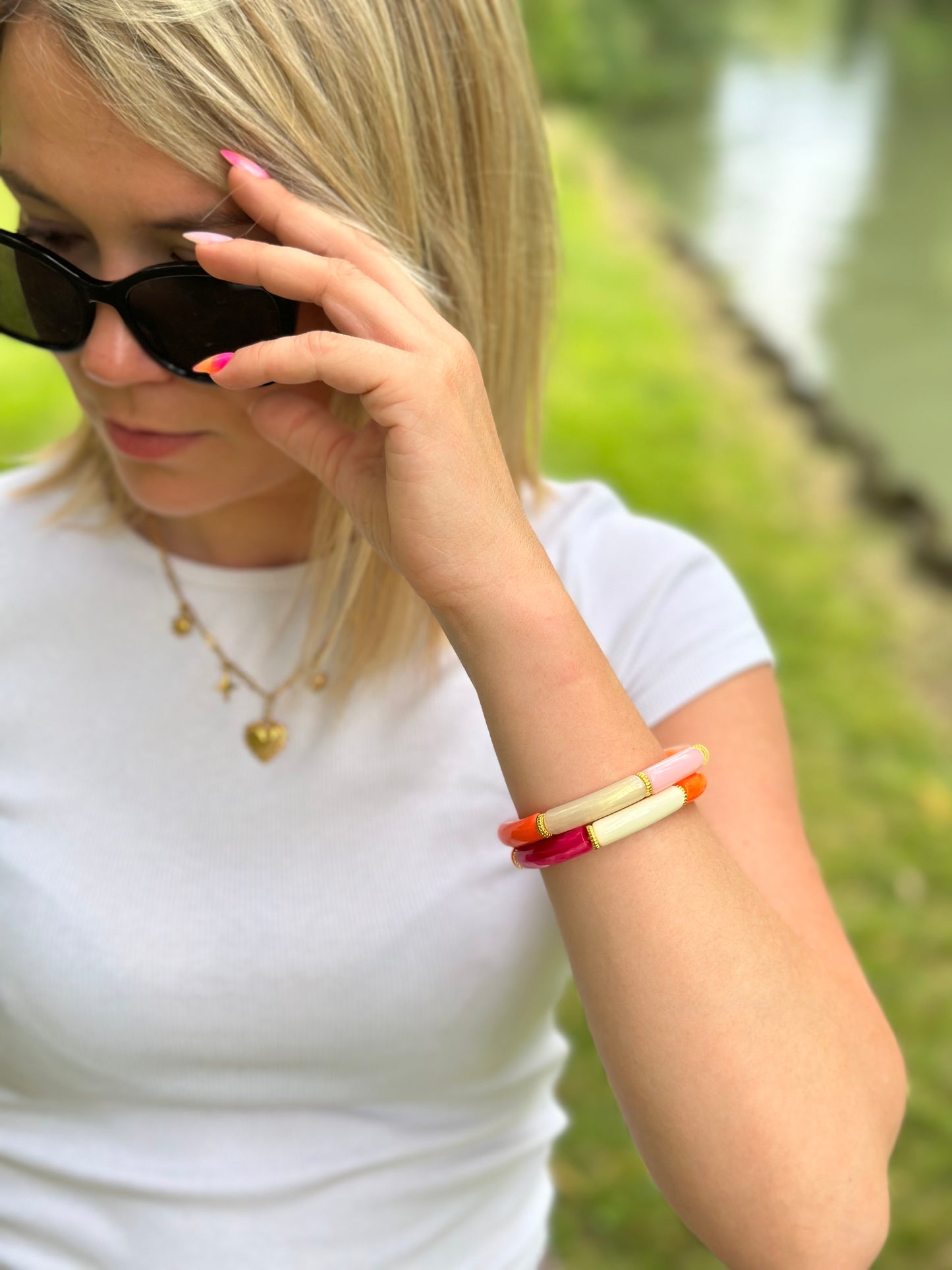 Bracelet tube fin Aude