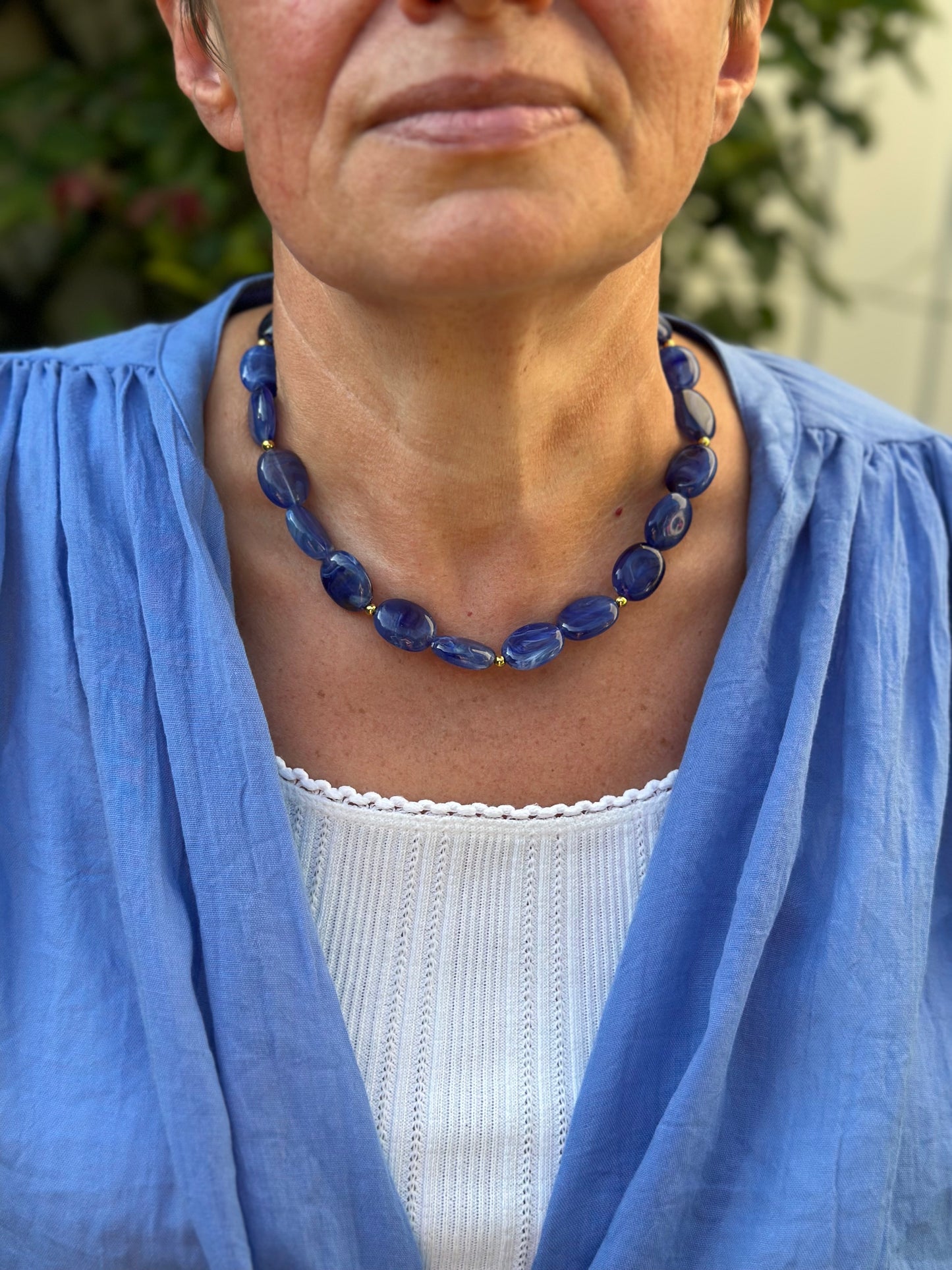 Collier - Bleu