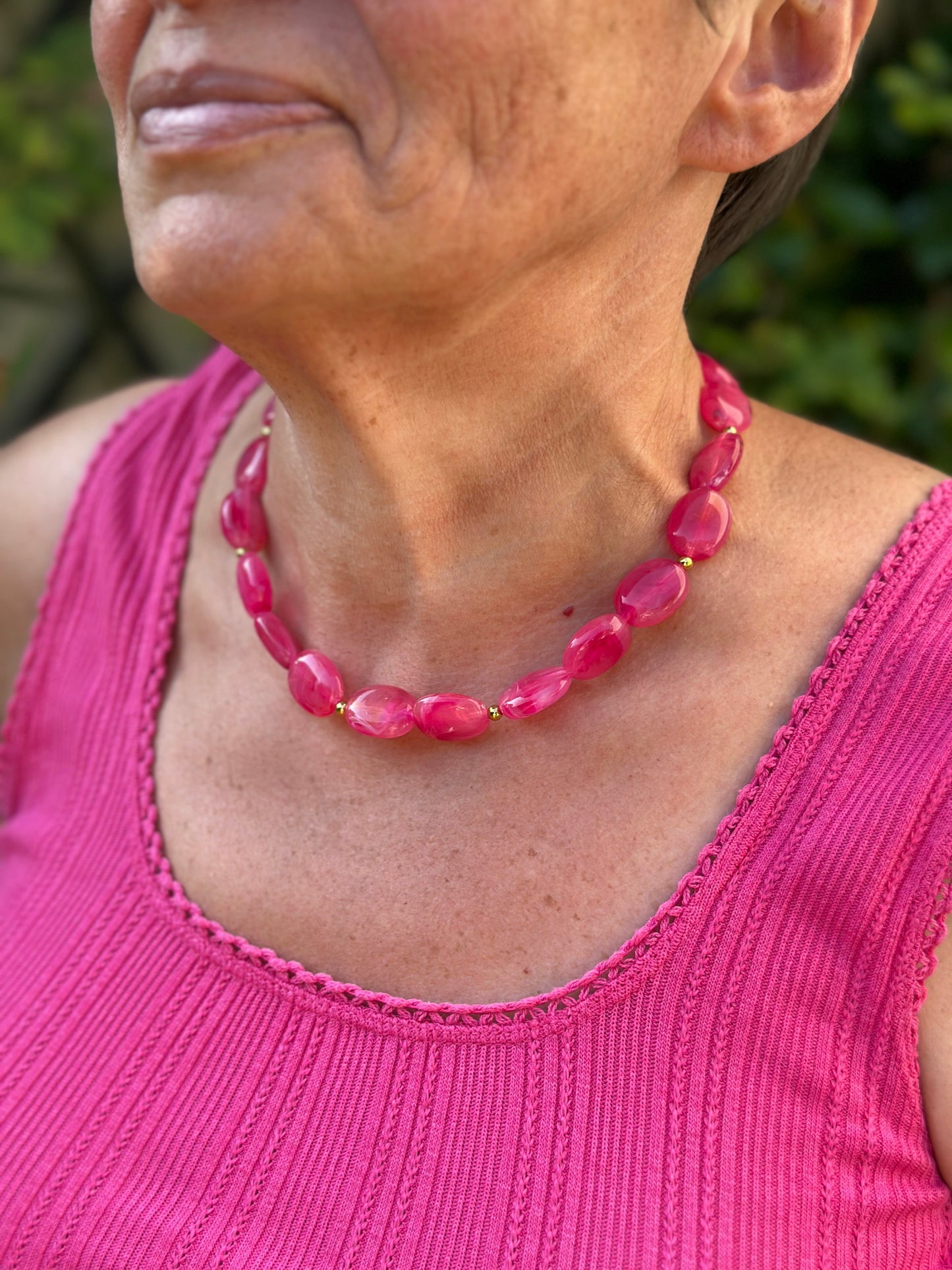 Collier - Rose
