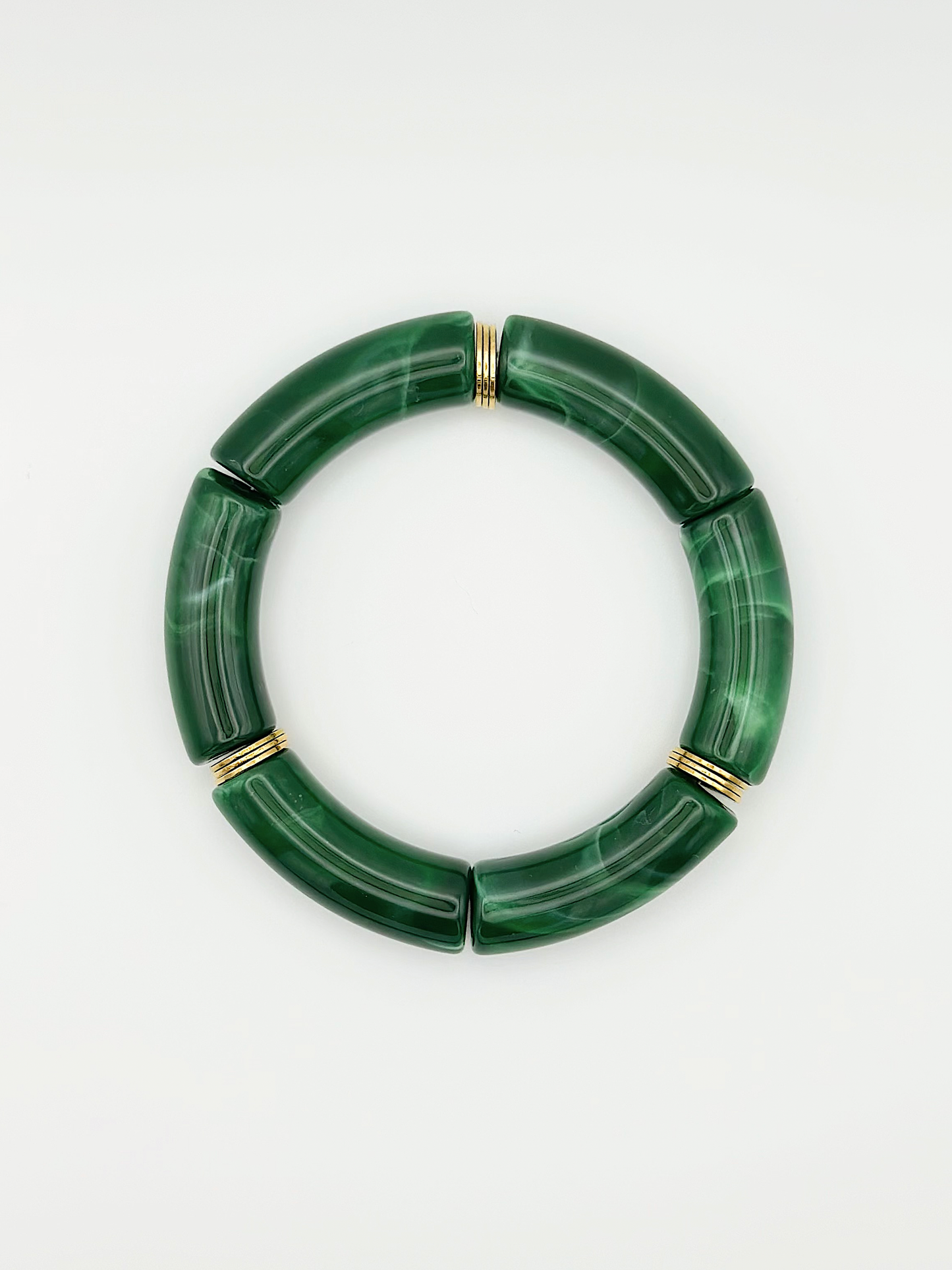 Bracelet tube Vert 2