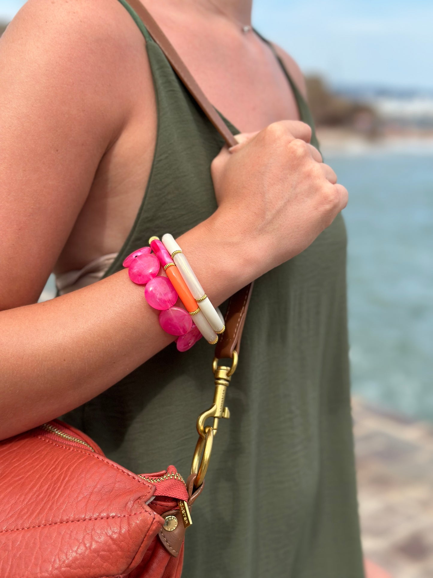 Bracelet tube fin Ibiza