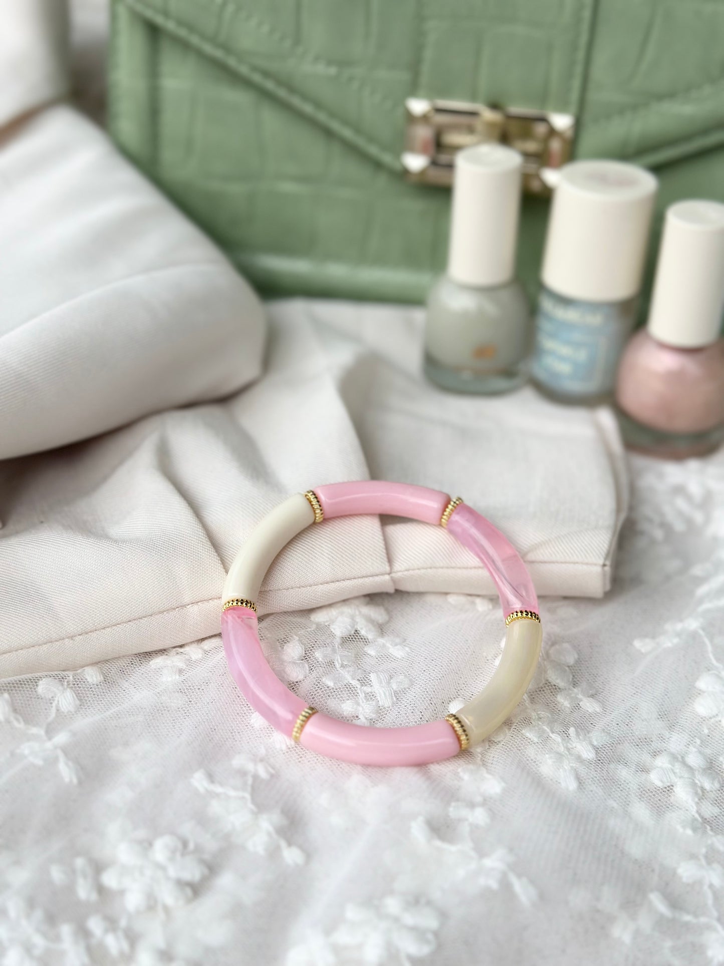 Bracelet tube fin Aurore