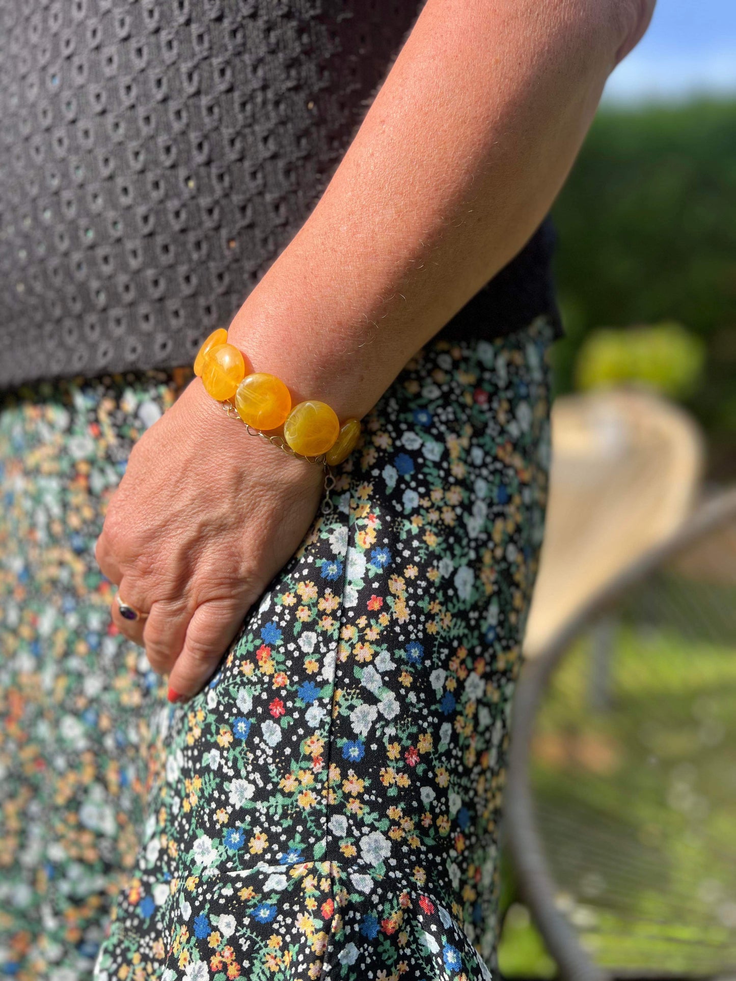 Bracelet candy - Jaune