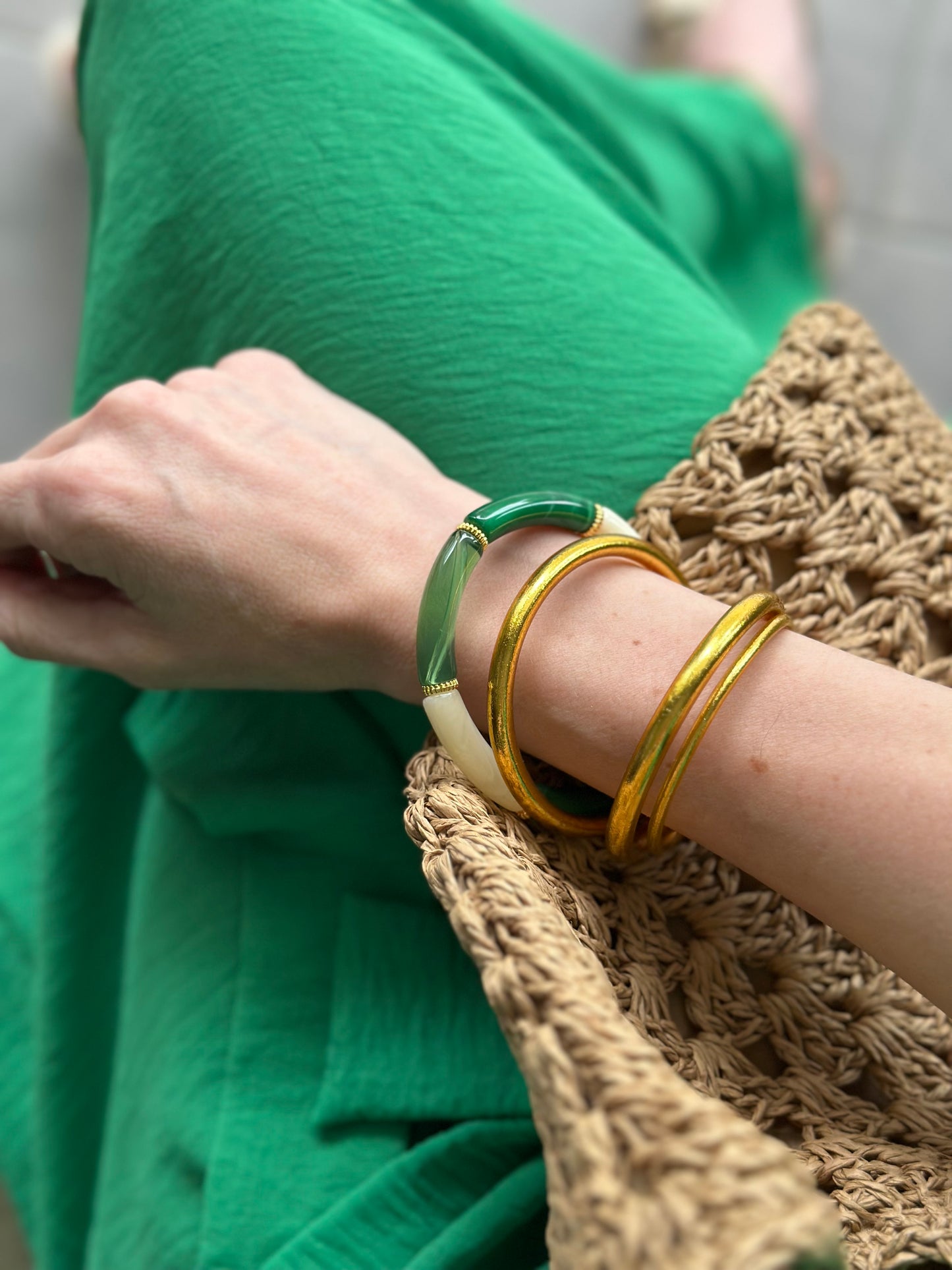 Bracelet tube fin Java