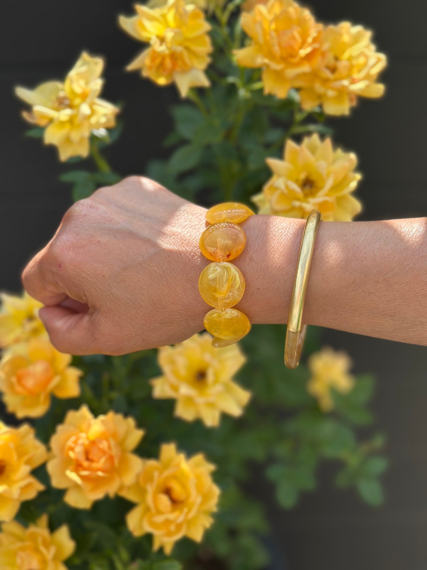 Bracelet candy - Jaune