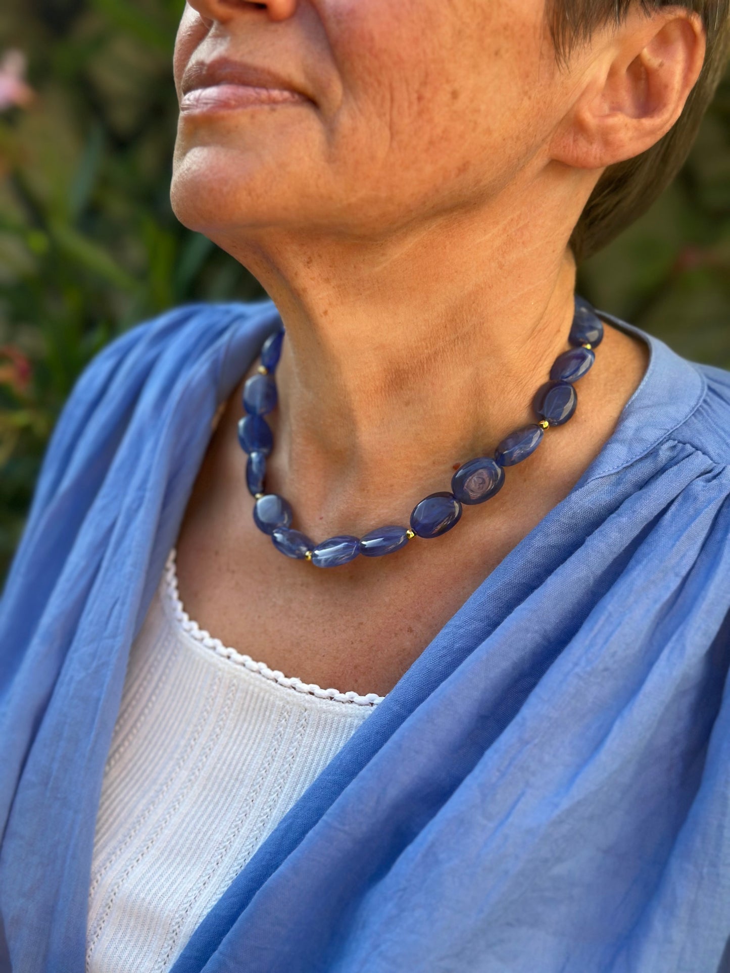 Collier - Bleu