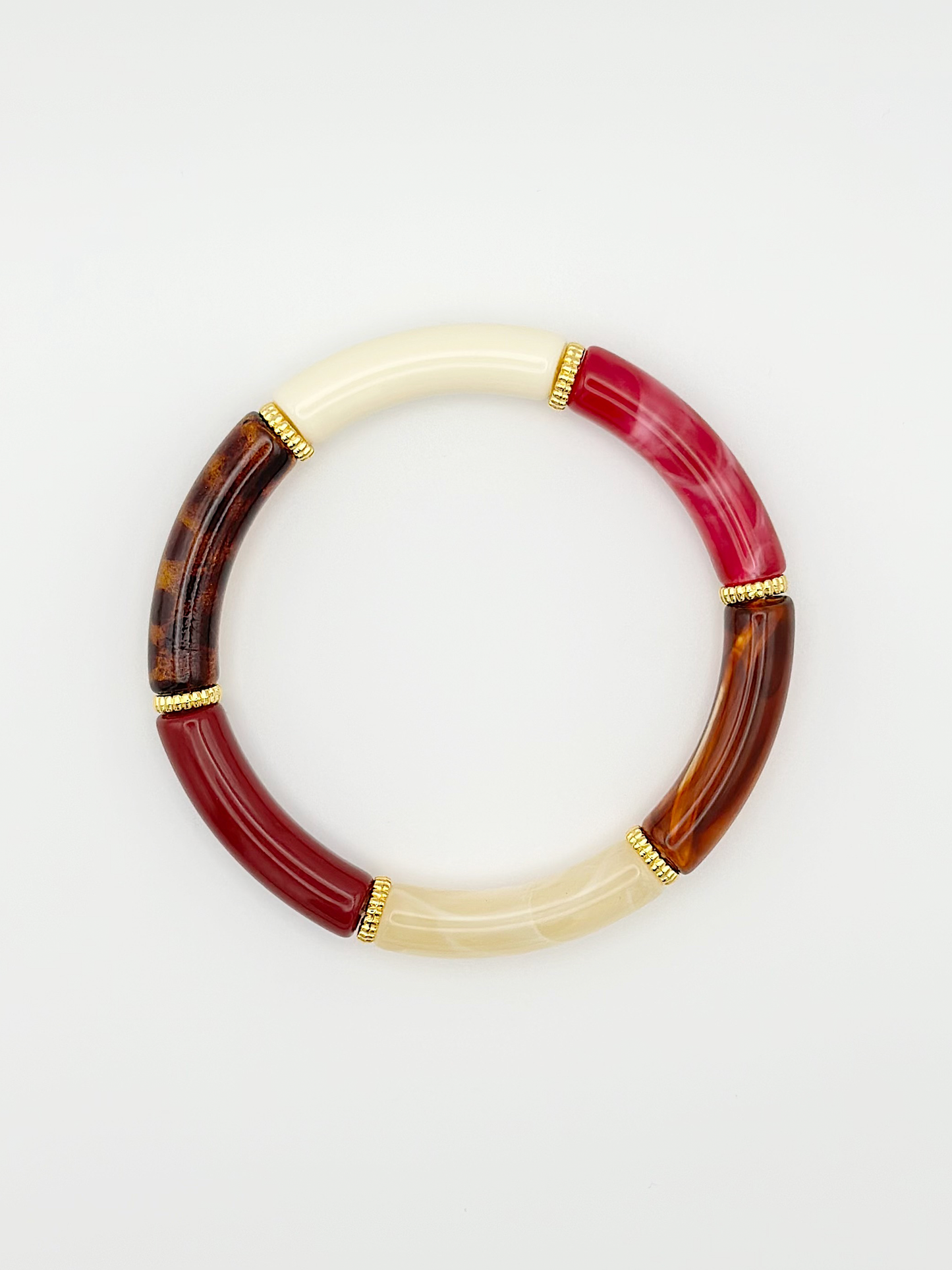 Bracelet tube fin Iris