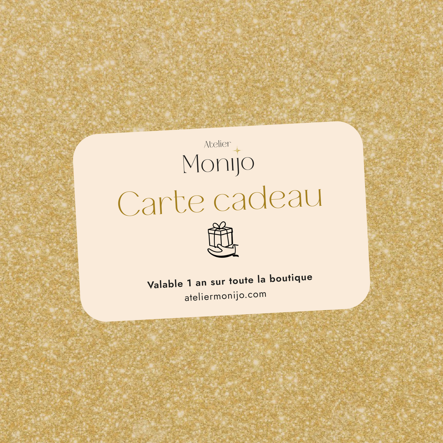 E-Carte cadeau Atelier Monijo