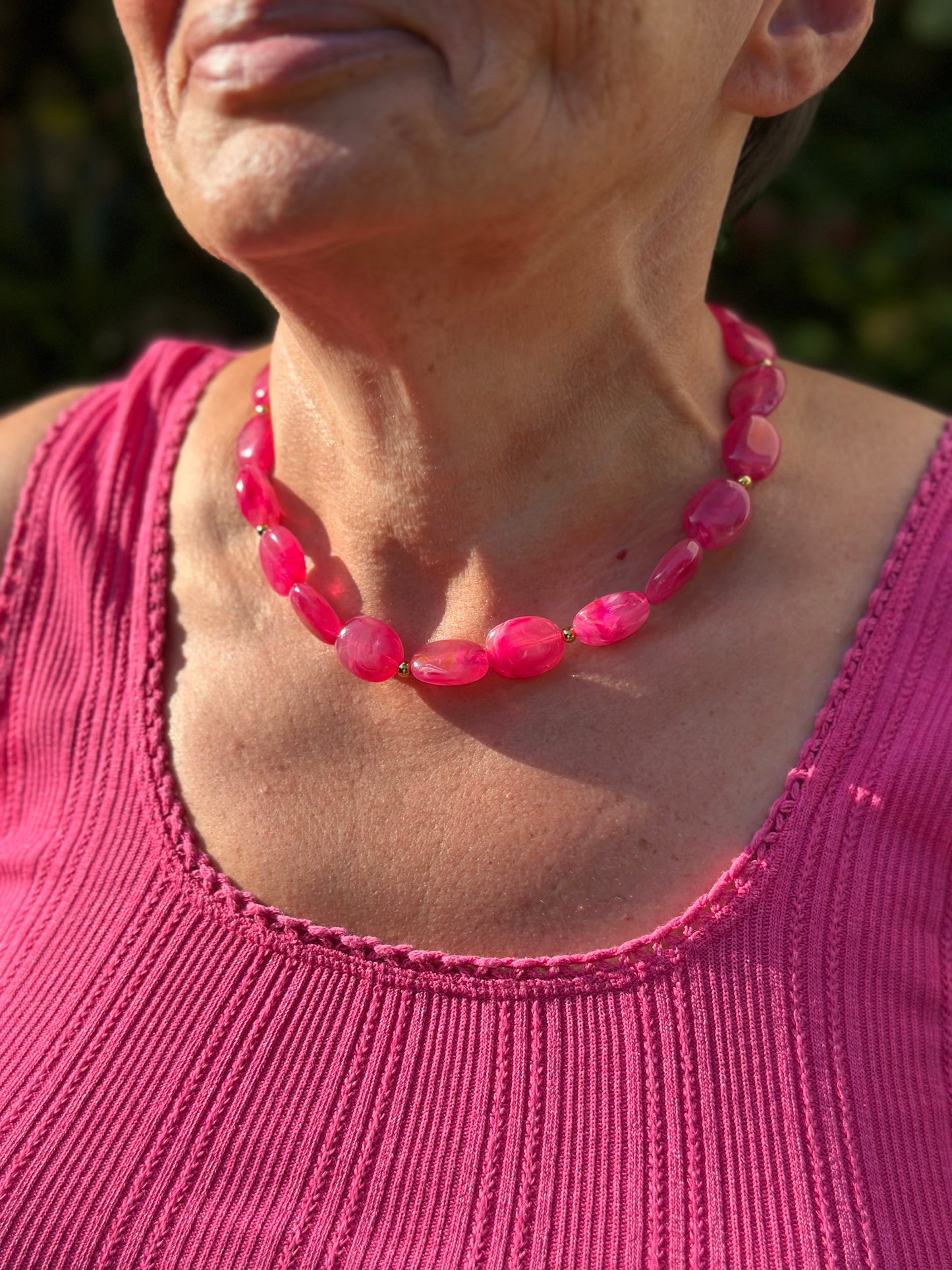 Collier - Rose