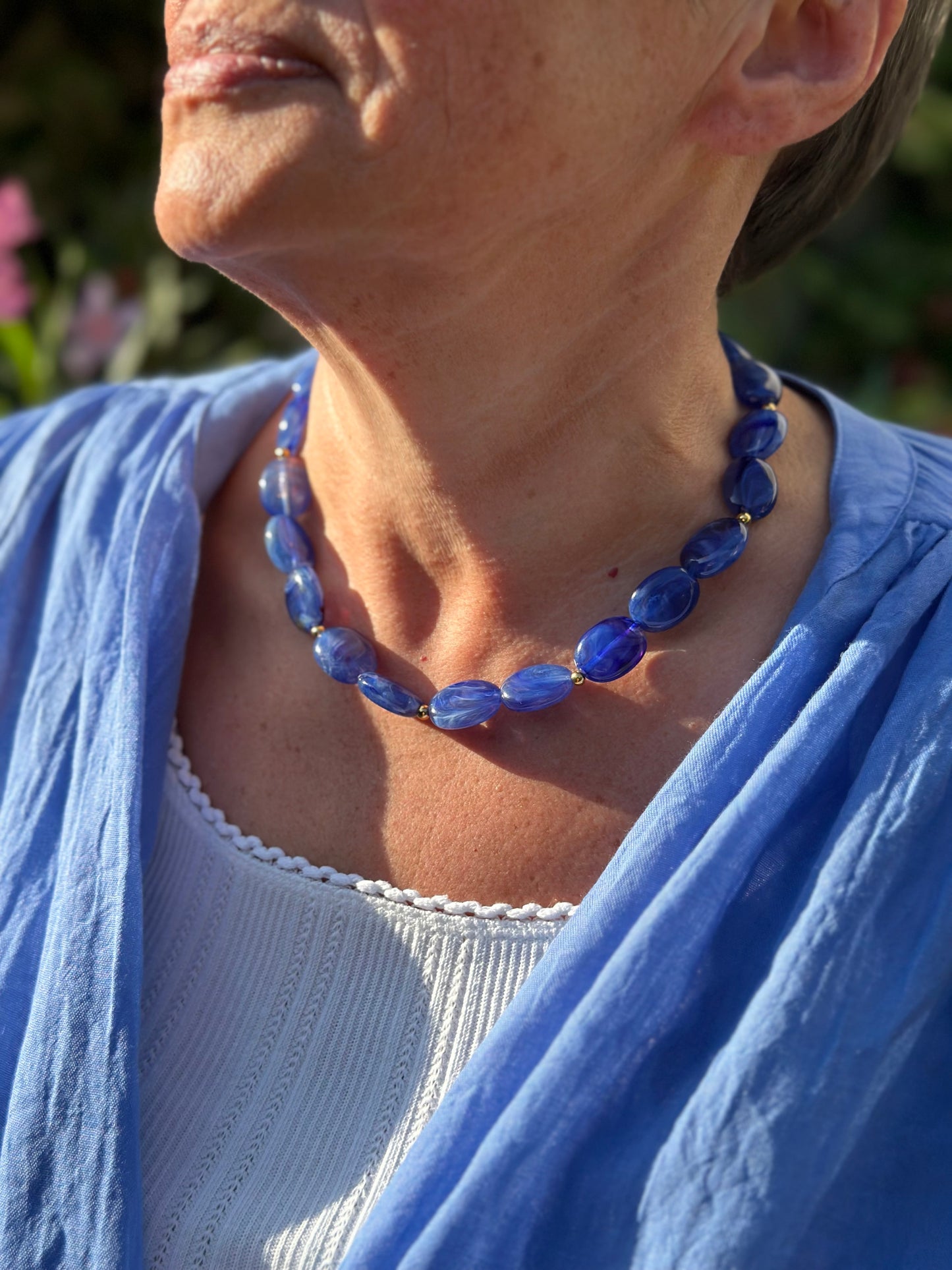 Collier - Bleu