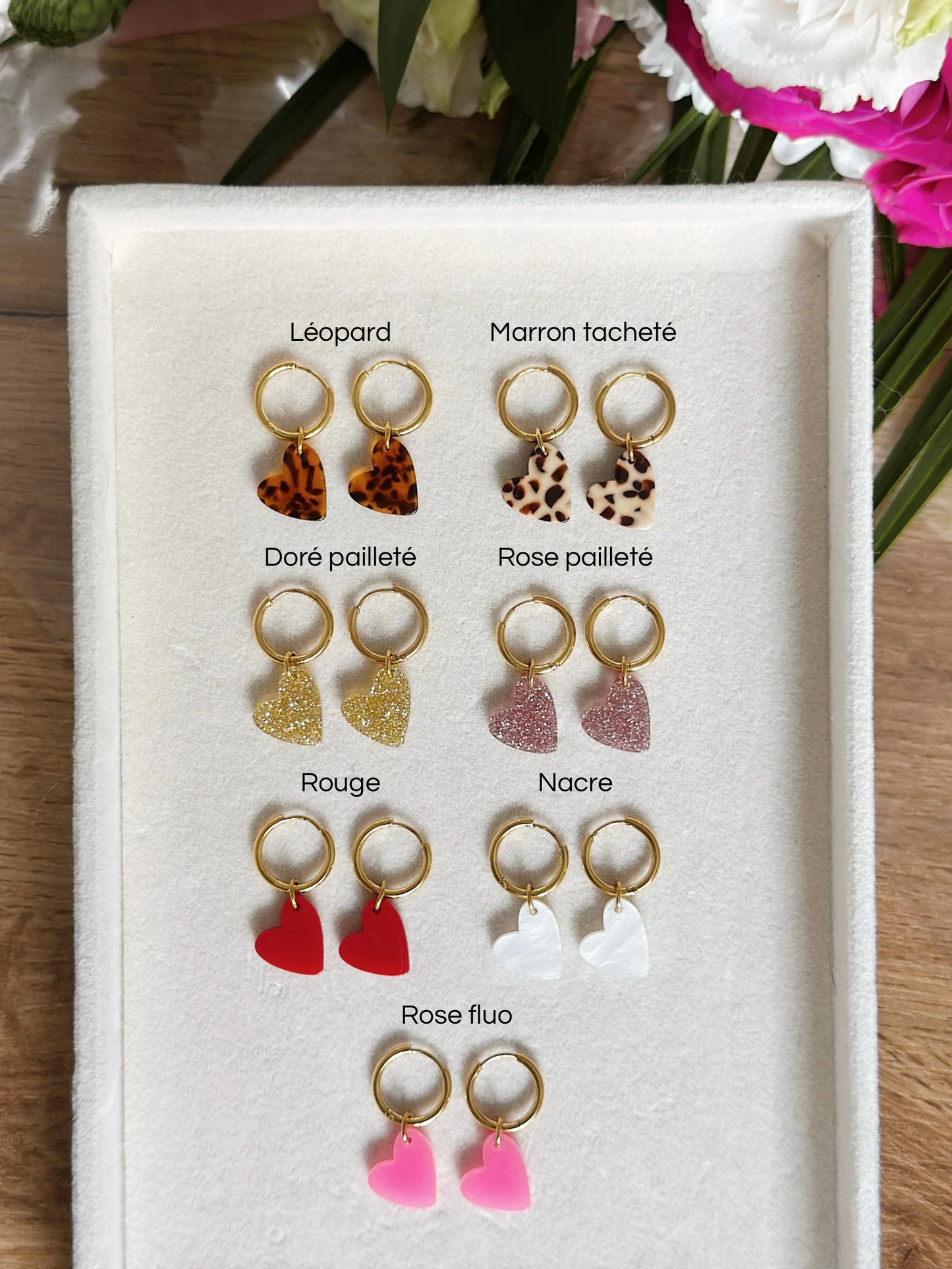 Boucles d’oreilles Charlotte
