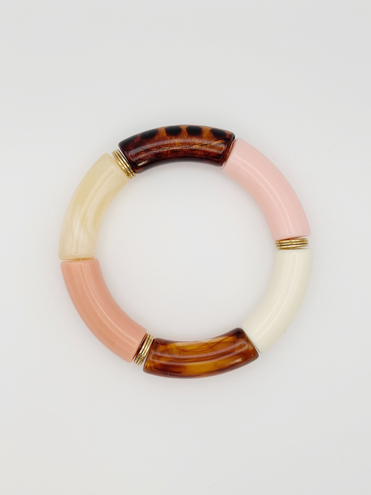 Bracelet tube Peony