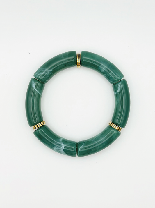 Bracelet tube Vert 1