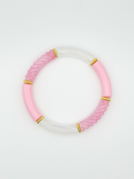 Bracelet tube fin Aurore