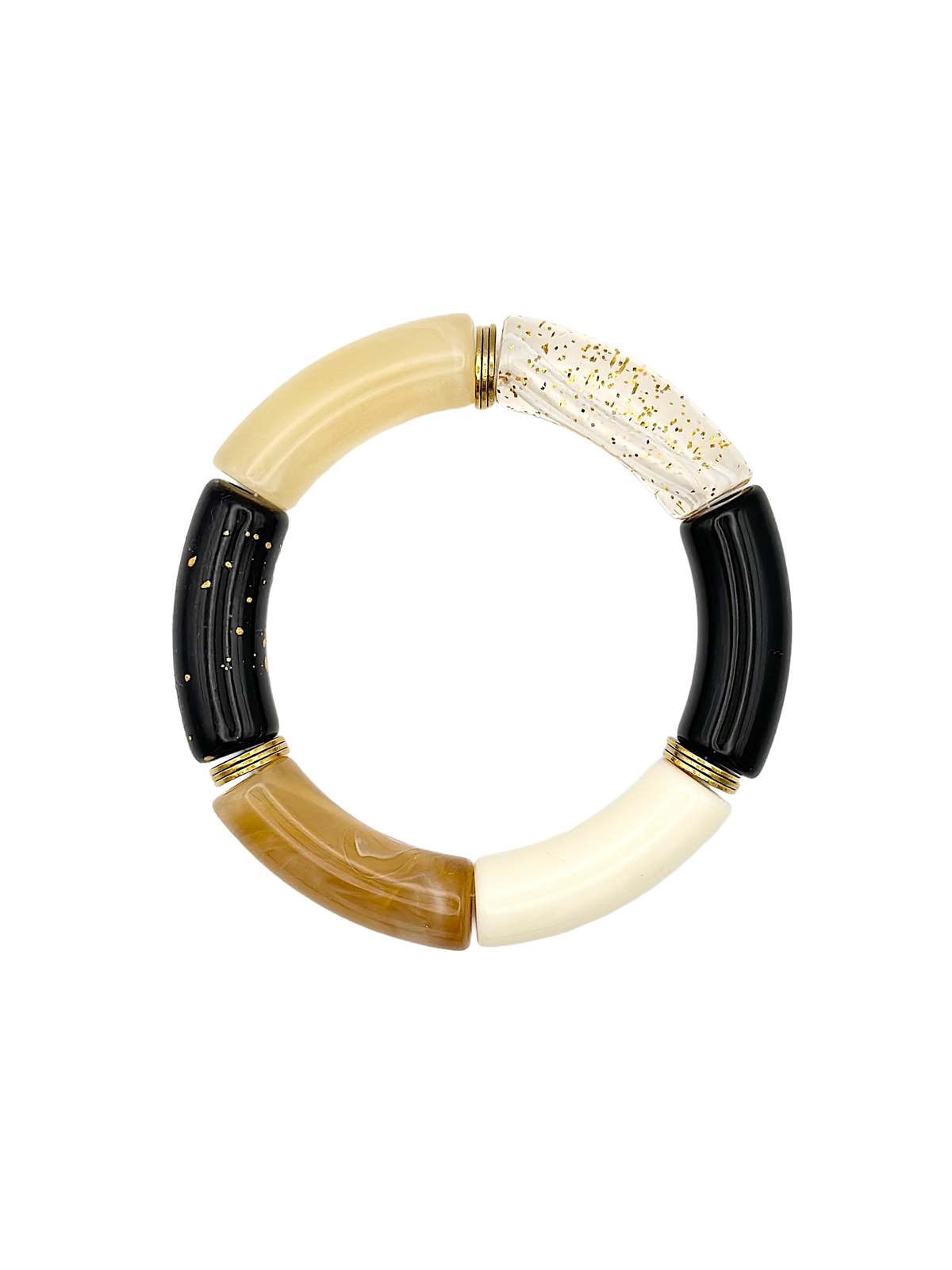 Bracelet tube Noir 2