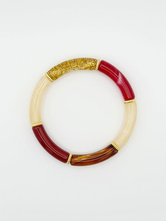Bracelet tube fin Aglaé