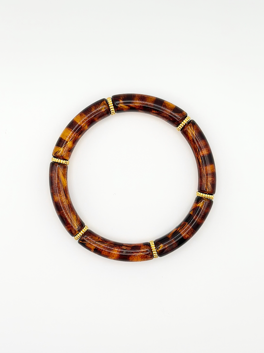 Bracelet tube fin Léo