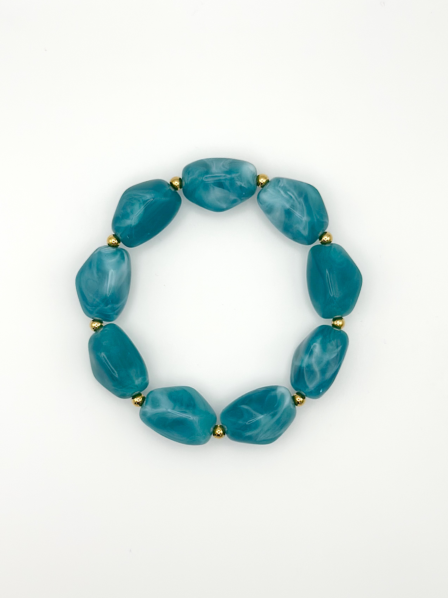 Bracelet ovale Bleu