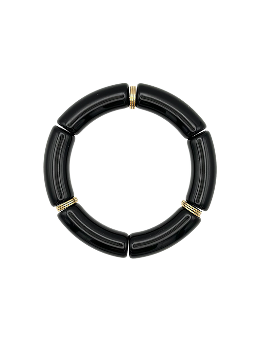Bracelet tube Noir