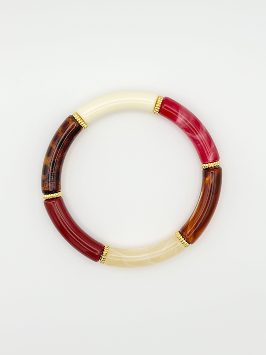 Bracelet tube fin Iris