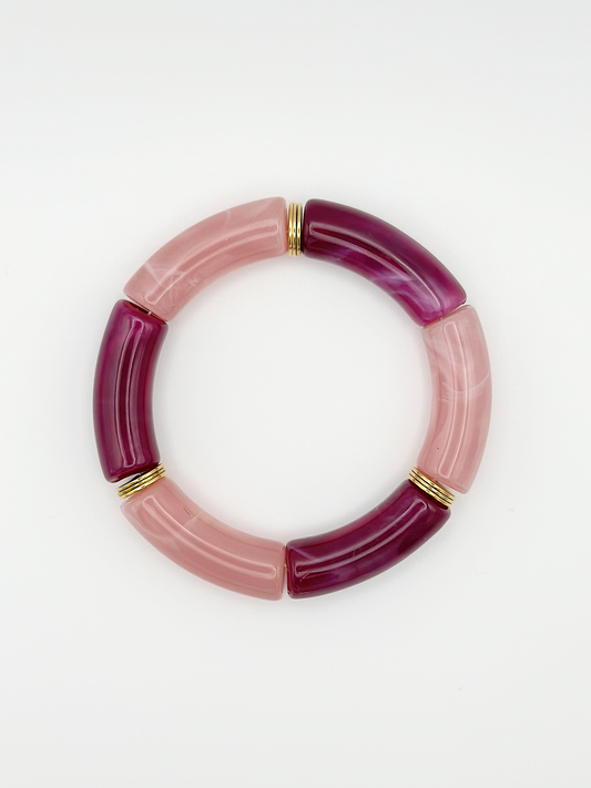 Bracelet tube Violaine
