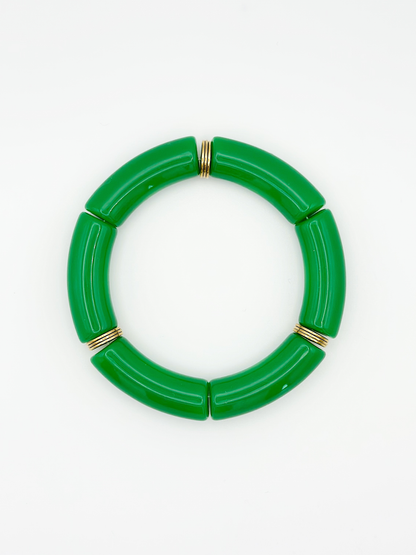 Bracelet tube Vert