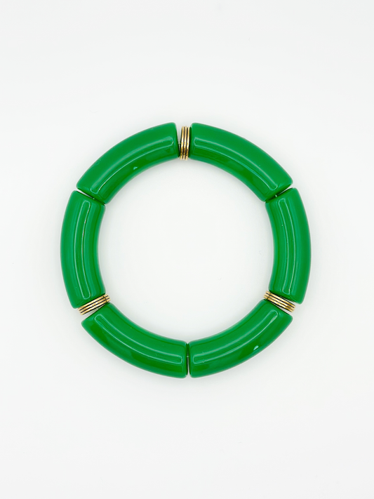 Bracelet tube Vert