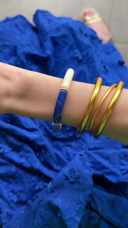 Bracelet tube fin Mykonos